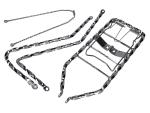 Puch Maxi S Anbauteilesatz gedreht (Twist)
